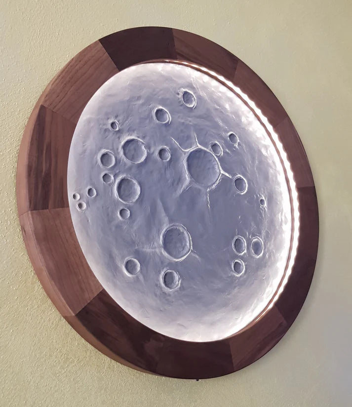 Realistic Moon Lamp - DIY  Handcrafted Lunar Masterpiece!