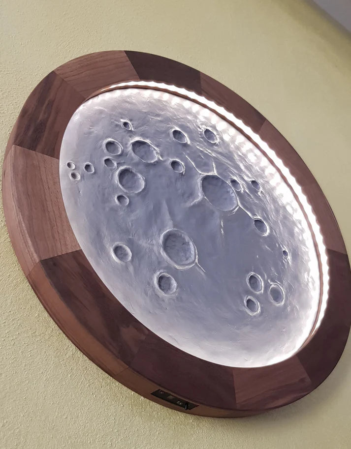 Realistic Moon Lamp - DIY  Handcrafted Lunar Masterpiece!